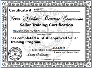 LiquorSellerServerLicense