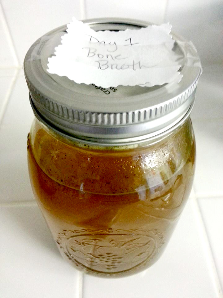 One jar = Three cups. The fat rises to the top and congeals as it cools. This makes it easy to remove.