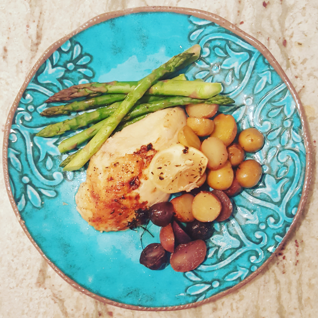 LemonThymeChickenPlated