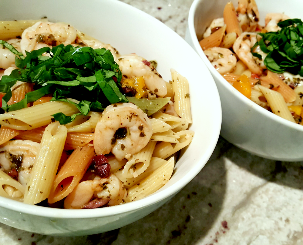 ShrimpPastaHerbs